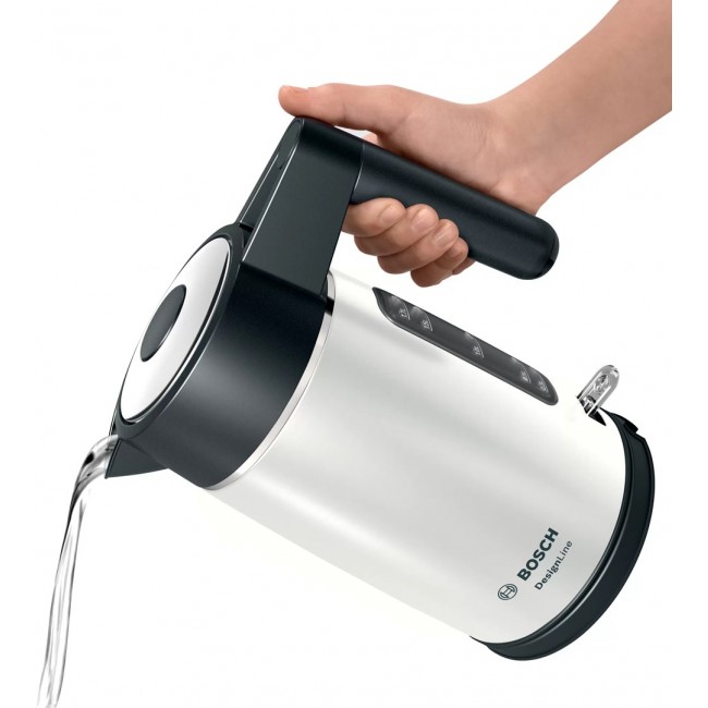 Bosch DesignLine electric kettle 1.7 L 2400 W Black, Silver Bosch DesignLine electric kettle 1.7 L 2400 W Black, Silver