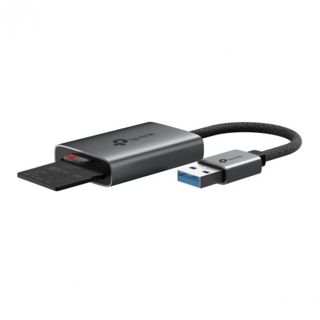 TP-Link UA430 card reader USB 3.2 Gen 1 (3.1 Gen 1) Type-C Grey TP-Link UA430 card reader USB 3.2 Gen 1 (3.1 Gen 1) Type-C Grey