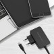 Qoltec 52386 GaN POWER PRO charger | 1xUSB-C | 65W | 5-20V | 3-3.25A | Black Qoltec 52386 GaN POWER PRO charger | 1xUSB-C | 65W | 5-20V | 3-3.25A | Black