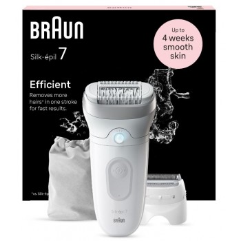 Braun Silk- pil 7 7-041 Grey, White