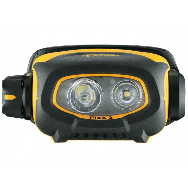 Petzl Pixa 3 Black, Yellow Headband flashlight Petzl Pixa 3 Black, Yellow Headband flashlight