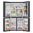 LG InstaView GMG960EVJE side-by-side refrigerator Freestanding 638 L Black LG InstaView GMG960EVJE side-by-side refrigerator Freestanding 638 L Black