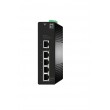 LevelOne Hilbert 5-Port Industrial Gigabit PoE Smart Lite Switch, 4 PoE Outputs, 802.3at/af PoE