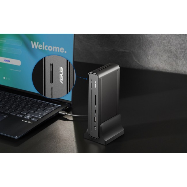 ASUS Triple Display USB-C Dock DC300 Docking USB 3.2 Gen 2 (3.1 Gen 2) Type-C Black