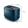 Philips 3000 series HD2511/70 toaster 8 2 slice(s) 830 W Blue