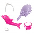 Barbie A Touch of Magic Malibu Mermaid Doll with Color Change Feature, Pet Dolphin and Accessories