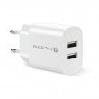 Charger EVERACTIVE 2 x USB 2.4A white