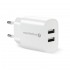 Charger EVERACTIVE 2 x USB 2.4A white
