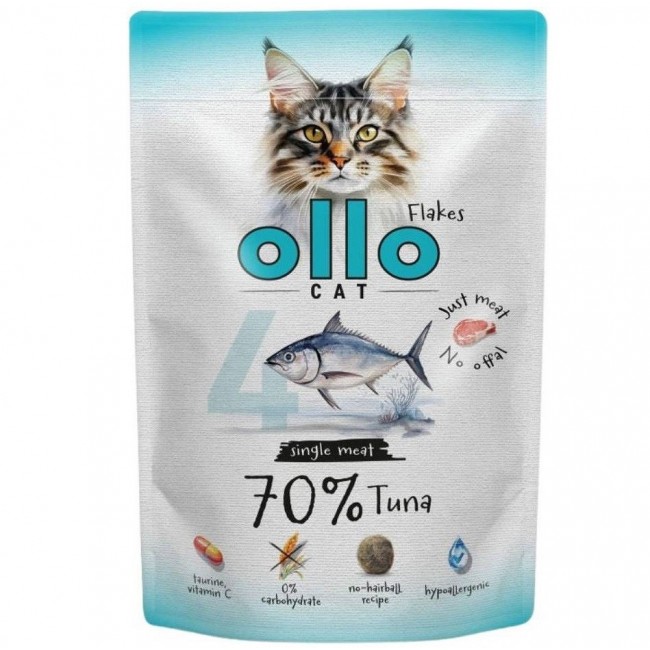OLLO Cat No. 4 Tuna Mono - wet cat food - 85g