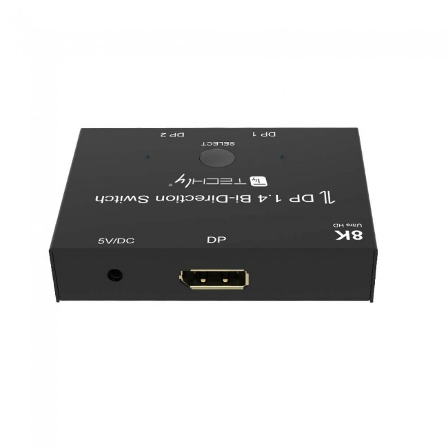 Techly IDATA-DP-2DP-8KT video switch DisplayPort
