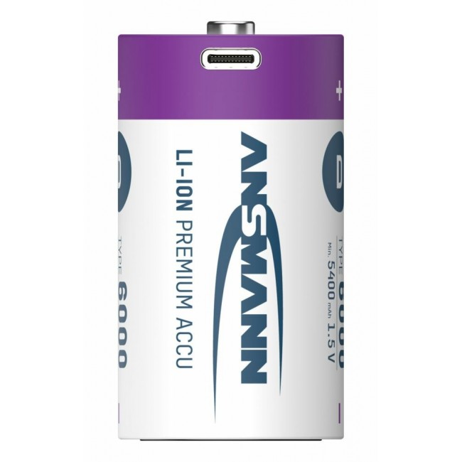 Ansmann 1314-0005 household battery Rechargeable battery D Lithium-Ion (Li-Ion)