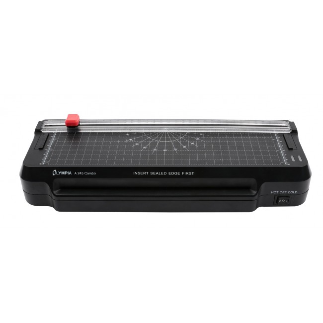 Olympia A 245 Combo Cold/hot laminator 300 mm/min Black