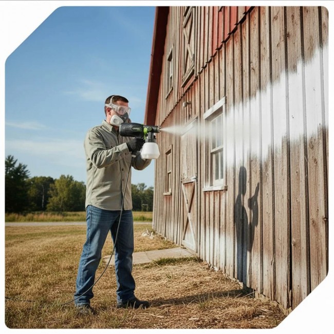 400W W02002 WUBER electric paint spray gun