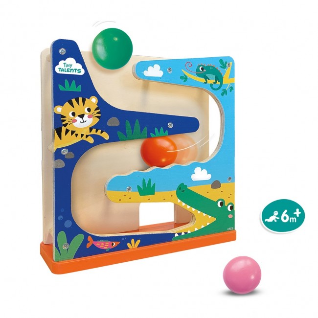 SES Creative Tiny Talents Wooden ball track crocodile SES Creative Tiny Talents Wooden ball track crocodile