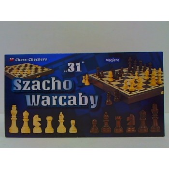 Chess and checkers 31cm. MAGIERA