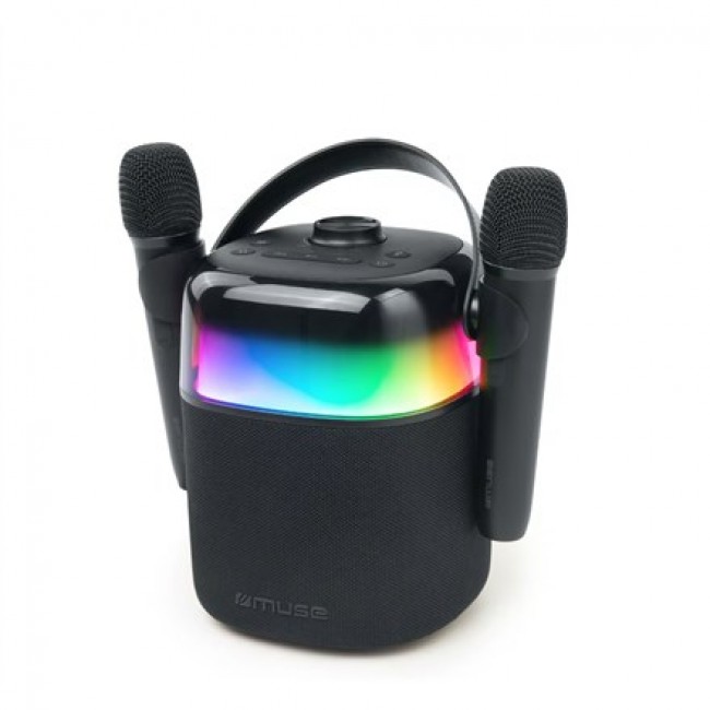 Muse Karaoke Speaker | M-530 KA | 30 W | Bluetooth | Black | Portable | Wireless connection Muse Karaoke Speaker | M-530 KA | 30 W | Bluetooth | Black | Portable | Wireless connection