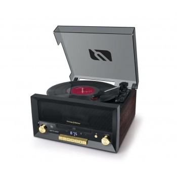 Muse MT112W audio turntable Belt-drive audio turntable Brown Automatic