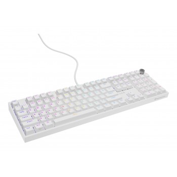 GENESIS THOR 404 keyboard Universal USB QWERTY English White