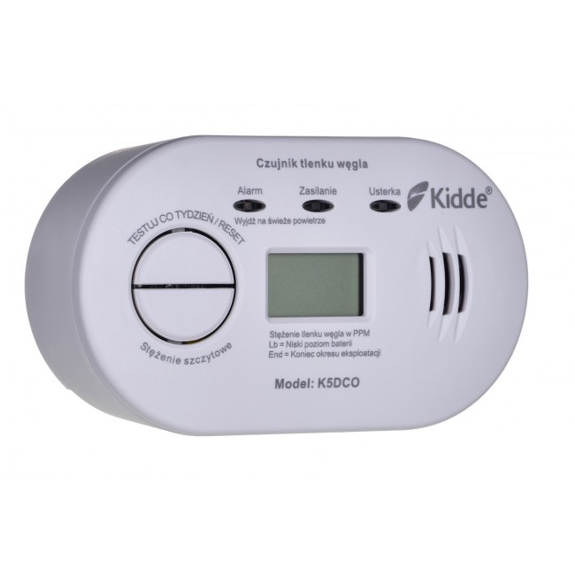 K5DCO KIDDE CARBON MONOXIDE AND CARBON MONOXIDE DETECTOR K5DCO KIDDE CARBON MONOXIDE AND CARBON MONOXIDE DETECTOR
