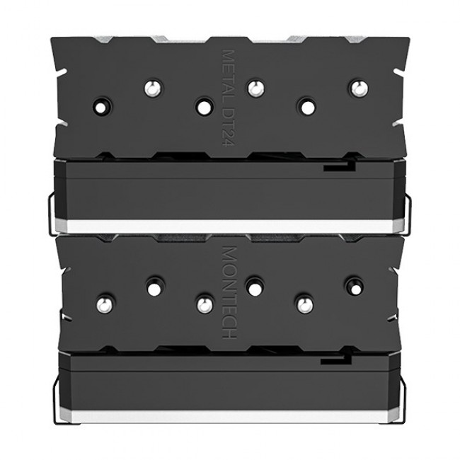 Montech METAL DT24 BASE computer cooling system Processor Air cooler 12 cm Black 2 pc(s) Montech METAL DT24 BASE computer cooling system Processor Air cooler 12 cm Black 2 pc(s)