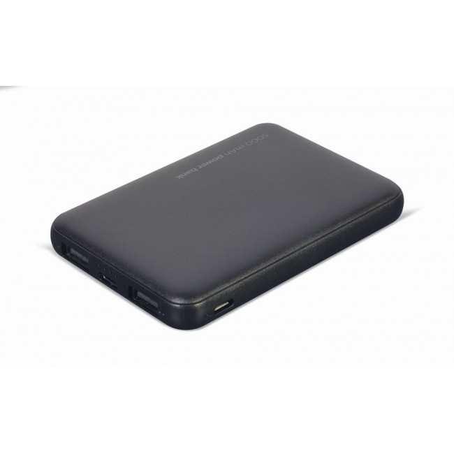 Gembird PB05-02 power bank Lithium Polymer (LiPo) 5000 mAh Black