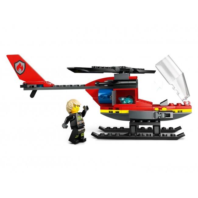 LEGO CITY 60411 FIRE RESCUE HELICOPTER
