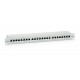 Equip 24-Port Cat.6 Shielded Patch Panel, Light Grey Equip 24-Port Cat.6 Shielded Patch Panel, Light Grey