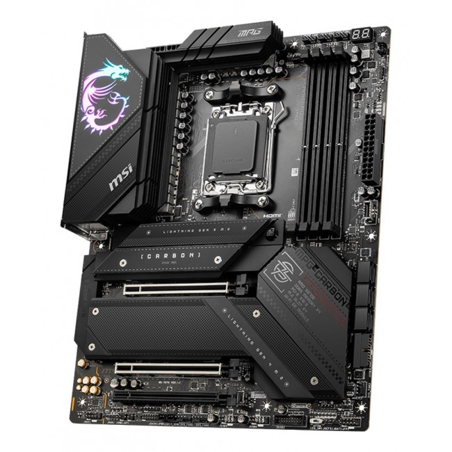 MSI MPG X670E CARBON WIFI motherboard AMD X670 Socket AM5 ATX