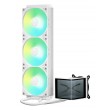 TRYX PANORAMA SE ARGB 360 Complete Water Cooling, 3D AMOLED Display - 360mm, white