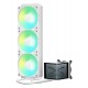 TRYX PANORAMA SE ARGB 360 Complete Water Cooling, 3D AMOLED Display - 360mm, white