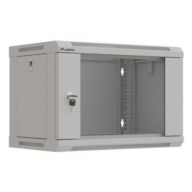 Lanberg WF03-5306-10S rack cabinet 6U Wall mounted rack Grey