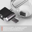 Steelseries 61525 headphones/headset Wired Head-band Gaming USB Type-C White
