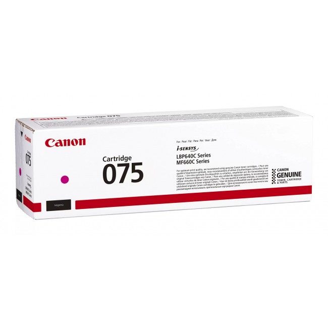 Canon 075 toner cartridge 1 pc(s) Original Magenta