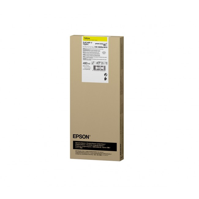 Epson SJIC48P-Y Yellow ink cartridge for ColorWorks C8000e