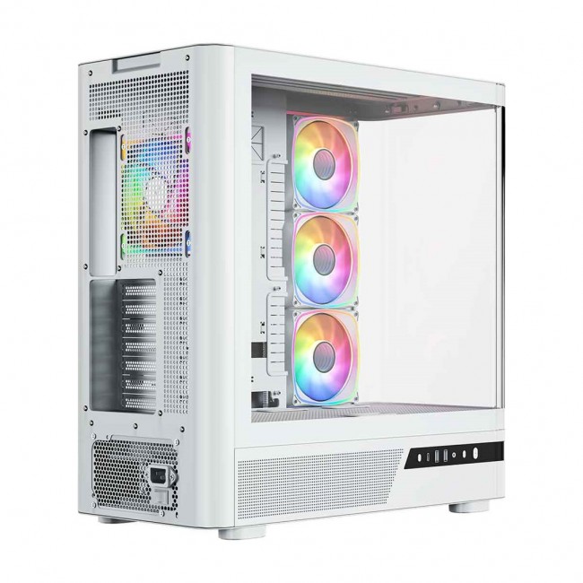 MODECOM Volcano Volcano AQ100 ARGB Midi White