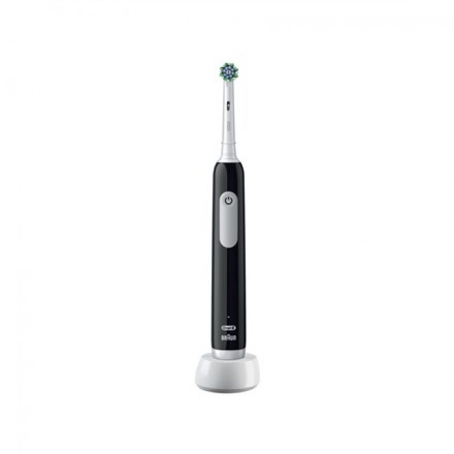 Oral-B | Pro Series 1 Cross Action | Electric Toothbrush | Rechargeable | For adults | Black | Number of brush heads included 1 | Number of teeth brushing modes 3