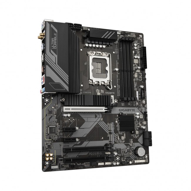 GIGABYTE Z790 D AX Motherboard - Supports Intel Core 14th Gen CPUs, 12+1+1 Phases Digital VRM, up to 7600MHz DDR5 (OC), 3xPCIe 4.0 M.2, Wi-Fi 6E, 2.5GbE LAN, USB 3.2 Gen 2