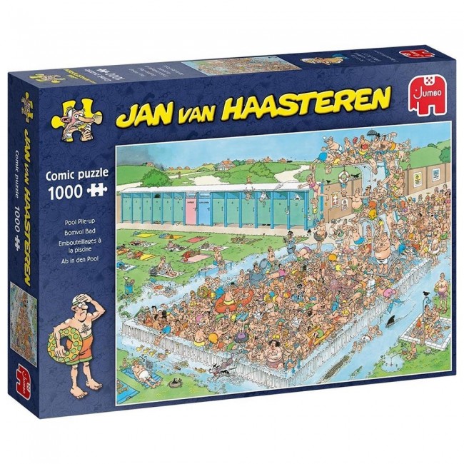 Jumbo Jan van Haasteren Ab in den Pool Pool Pile-Up PileUp 1000 Teile Puzzle (20039) Jumbo Jan van Haasteren Ab in den Pool Pool Pile-Up PileUp 1000 Teile Puzzle (20039)