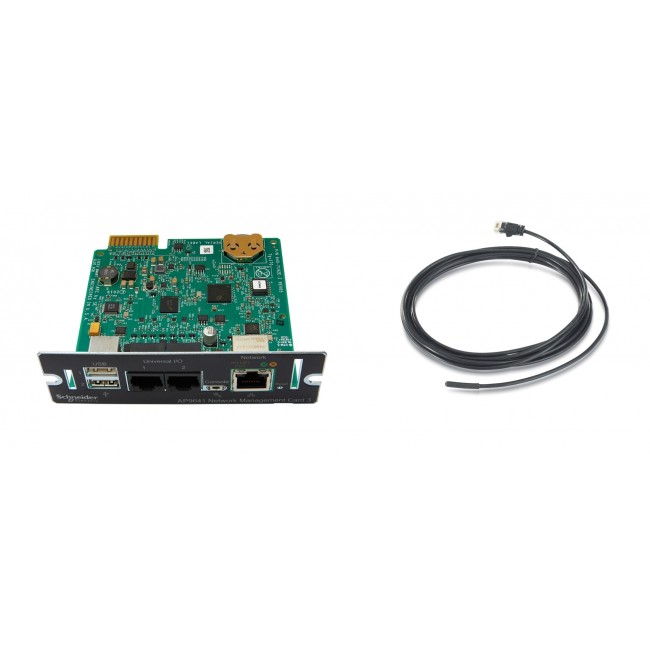 APC AP9641 Smart-UPS Network Management Card (gen3) with environmental monitoring APC AP9641 Smart-UPS Network Management Card (gen3) with environmental monitoring
