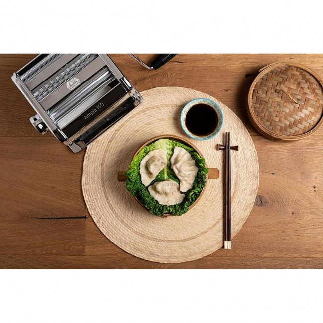 Pasta machine Marcato Ampia 150 Classic silver