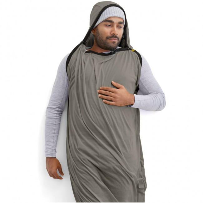 SEA TO SUMMIT Reactor Lightweight Liner Regular sleeping bag liner, pewter SEA TO SUMMIT Reactor Lightweight Liner Regular sleeping bag liner, pewter