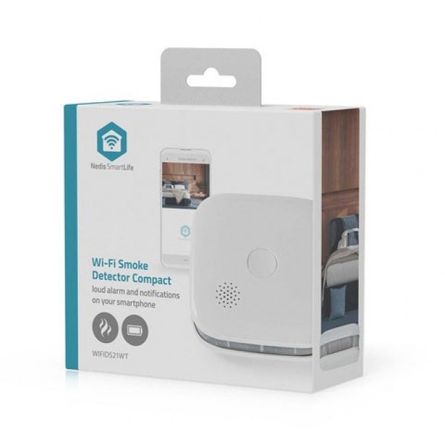 Smoke Detector Nedis SmartLife WIFIDS21WT3 3 pcs Smoke Detector Nedis SmartLife WIFIDS21WT3 3 pcs