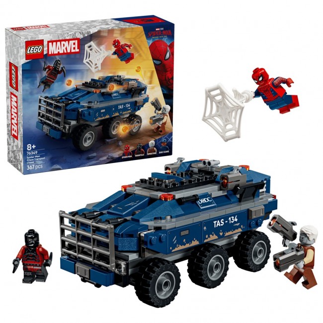 LEGO MARVEL 76349 Spider-Man Prison Transport Chase