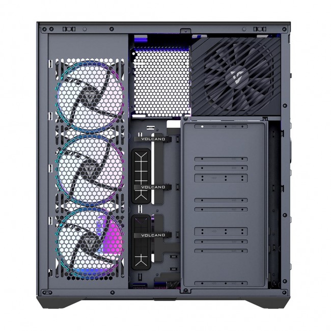 MODECOM Volcano SPACE XL ARGB FULL TOWER 5F Black