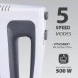Hand mixer MAESTRO MR-502 500W White, Black