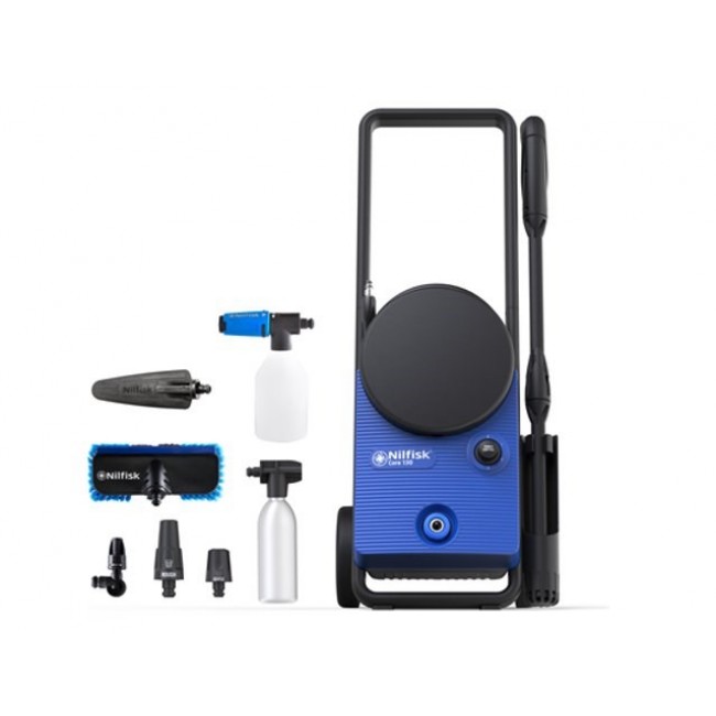 Nilfisk Core 130-6 PowerControl - CAR WASH EU pressure washer Upright Electric 462 l/h Black, Blue