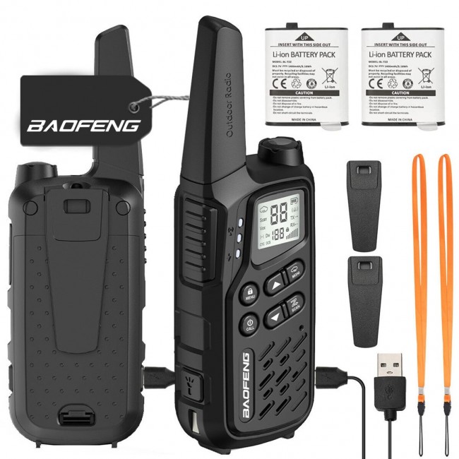 Walkie-Talkie Baofeng BF-T25E Black Walkie-Talkie Baofeng BF-T25E Black