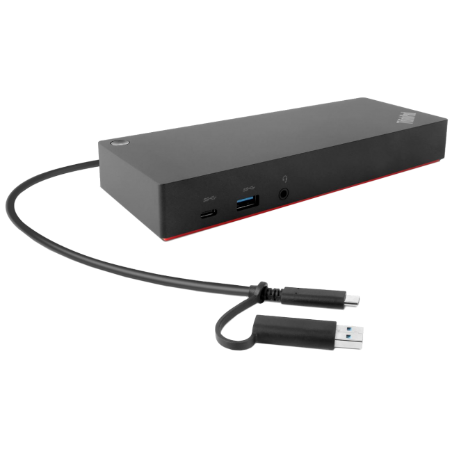 Lenovo 40AF0135EU notebook dock/port replicator Wired Black Lenovo 40AF0135EU notebook dock/port replicator Wired Black