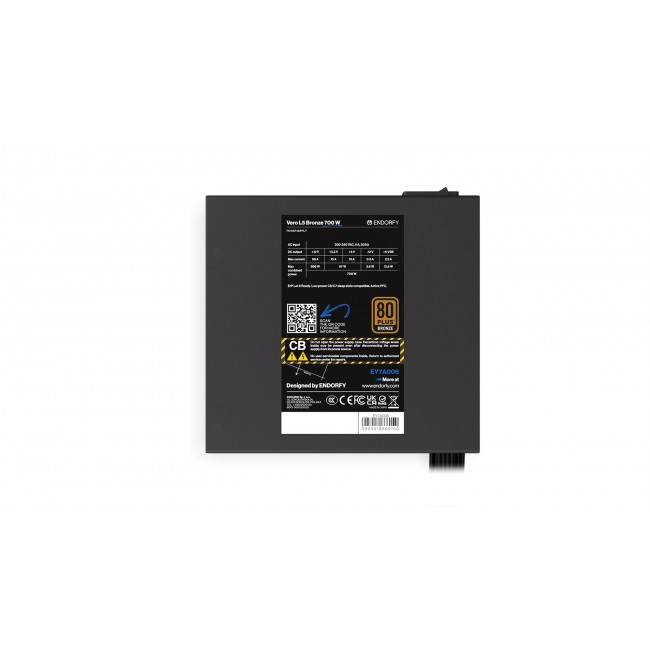 Power supply ENDORFY Vero L5 Bronze 700 W Power supply ENDORFY Vero L5 Bronze 700 W