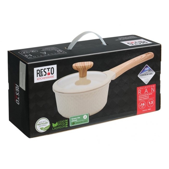Resto Kitchenware 93800 saucepan 1.3 L Round Beige Resto Kitchenware 93800 saucepan 1.3 L Round Beige